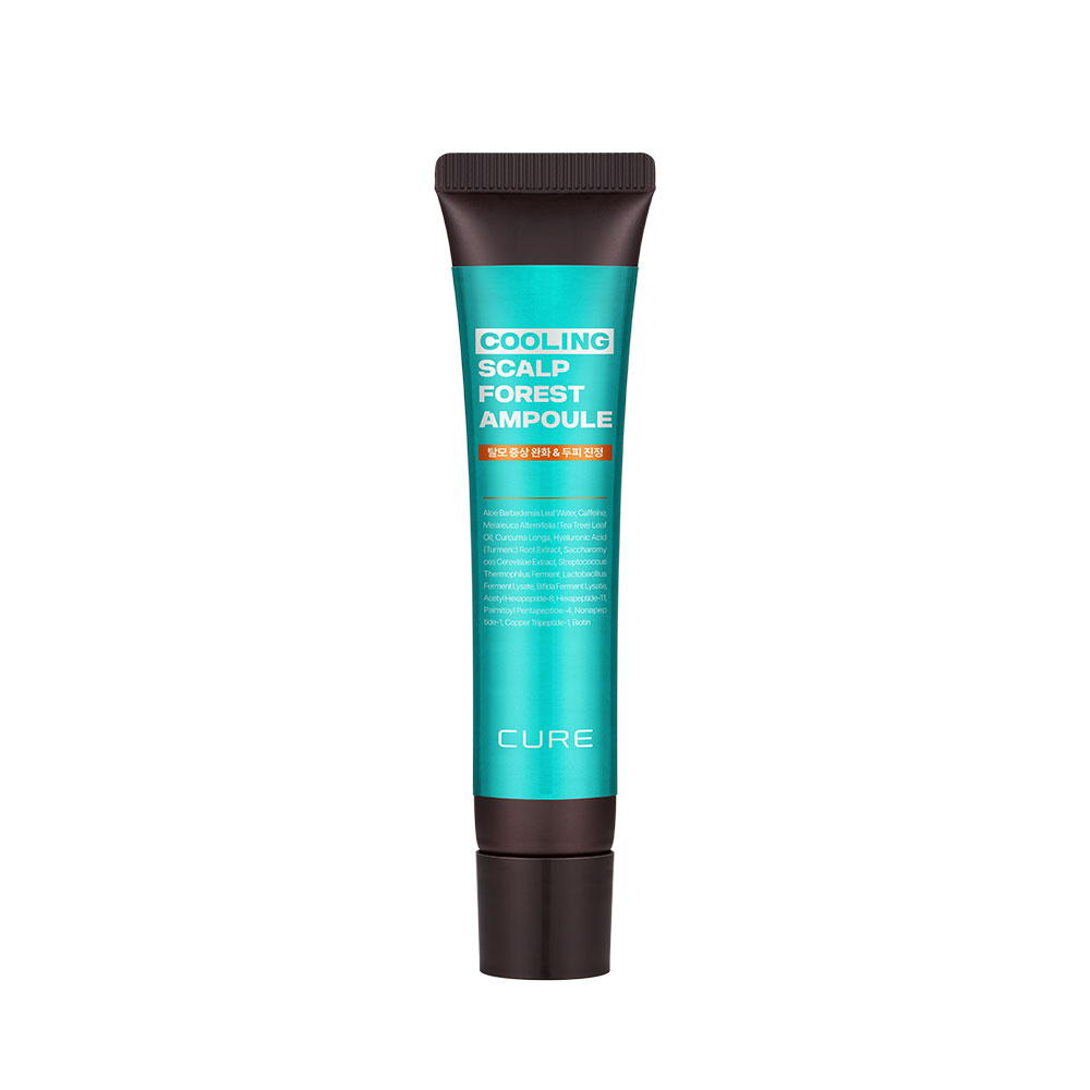 김정문알로에 큐어 쿨링 스칼프 포레스트 앰플 20ml