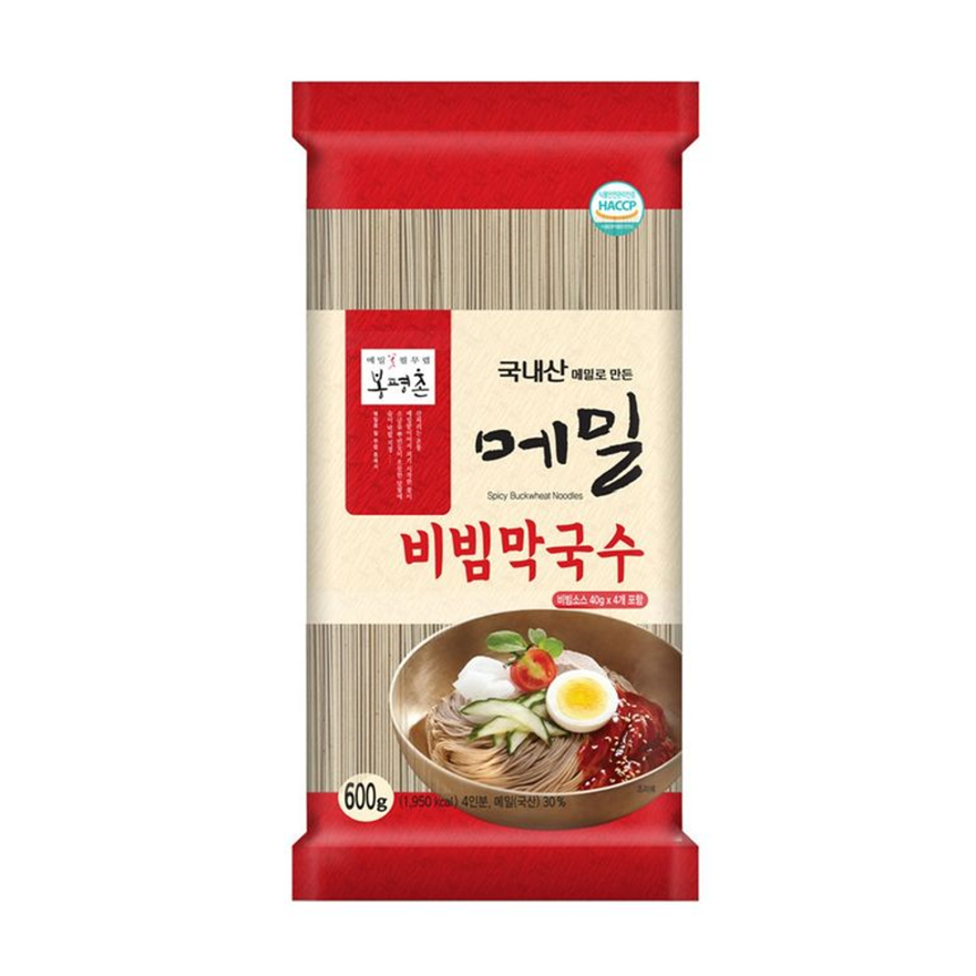 봉평농원 봉평촌 메밀 비빔 막국수 600g 1개