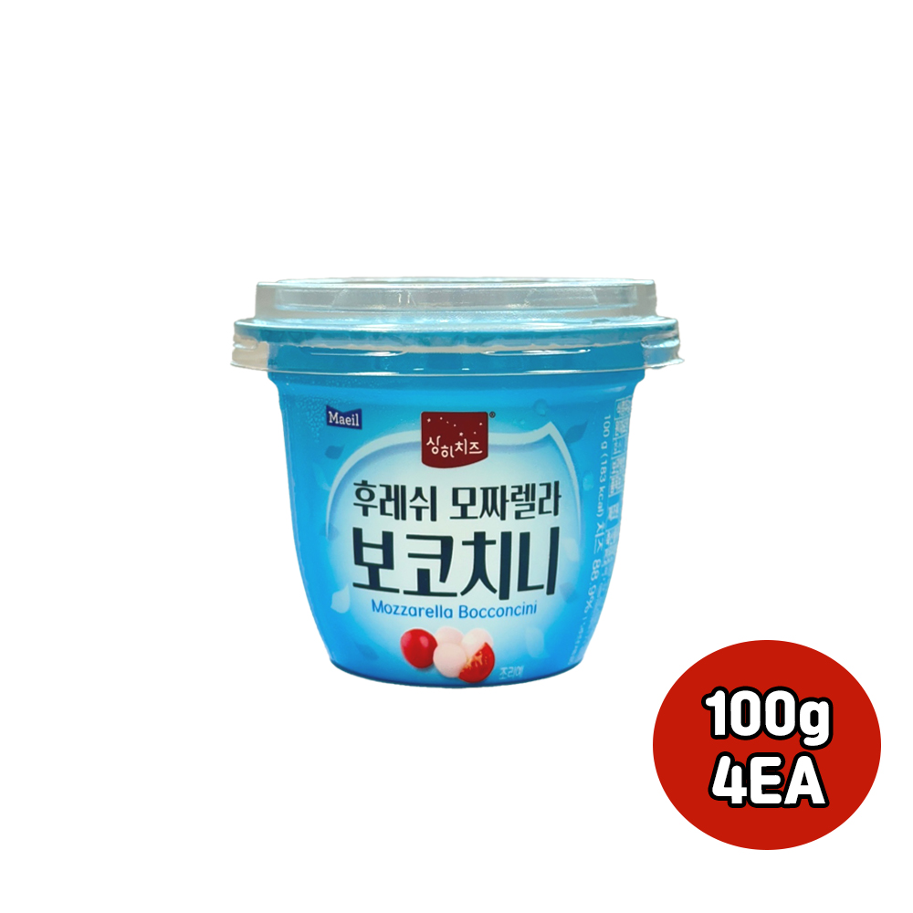 상하치즈 매일 상하치즈 후레쉬 모짜렐라 보코치니 100g 5개 냉장