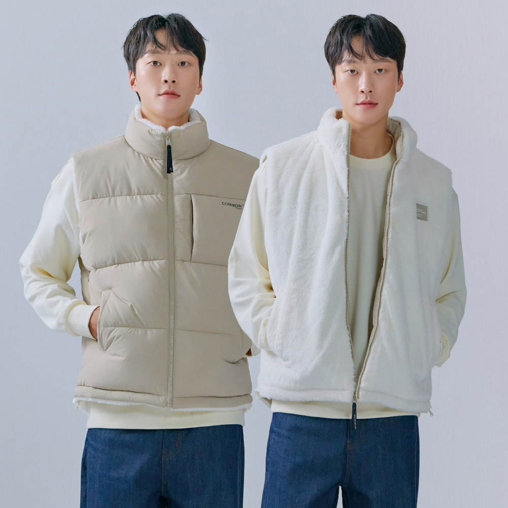 체이스컬트 체이스플러스 남성 리버시블 밍크 보아 패딩 CFRK7313C
