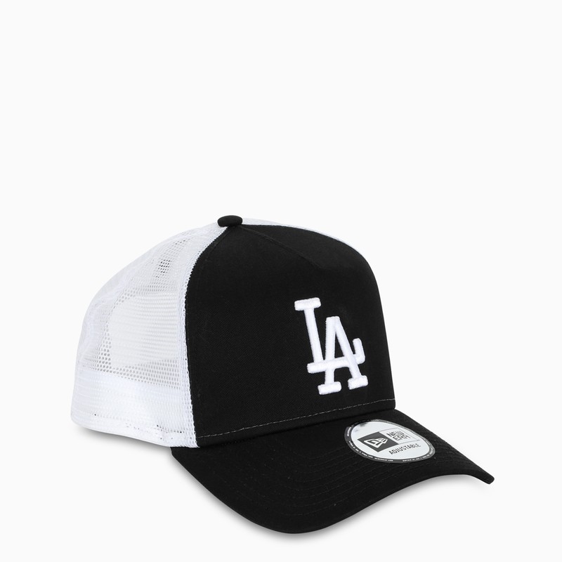 New Era Cap 뉴에라 뉴에라 캡 LA 메쉬 캡 NEWER-BLKWHI 11405498CO 1