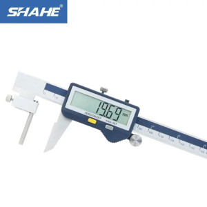 SHAHE 대형 LCD 스크린 튜브 두께 켈리퍼 인치 밀리미터 변환 측정 도구 전자 버니어