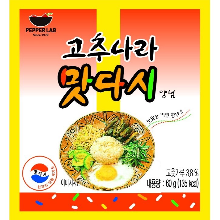 동방푸드마스타 맛다시 고추나라 60g X 5개