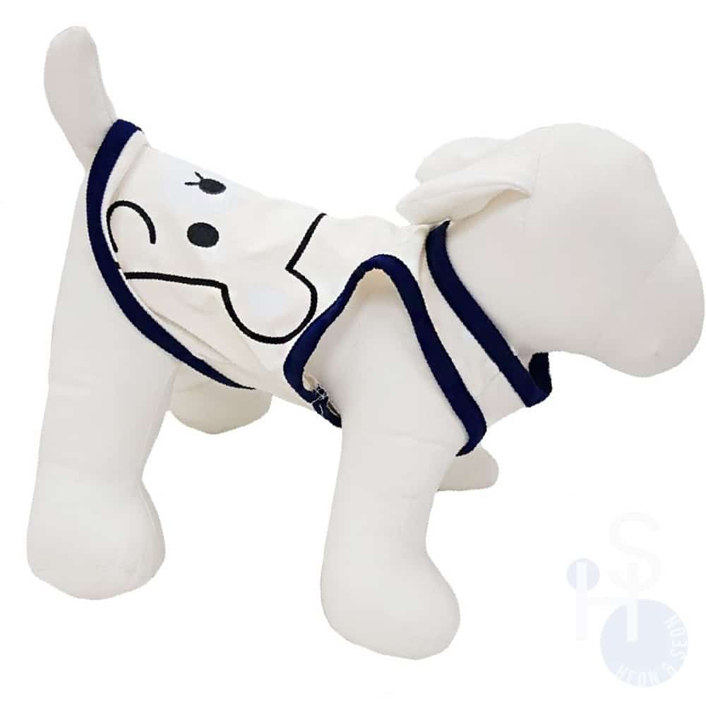 삼안 곰 민소매 티 S