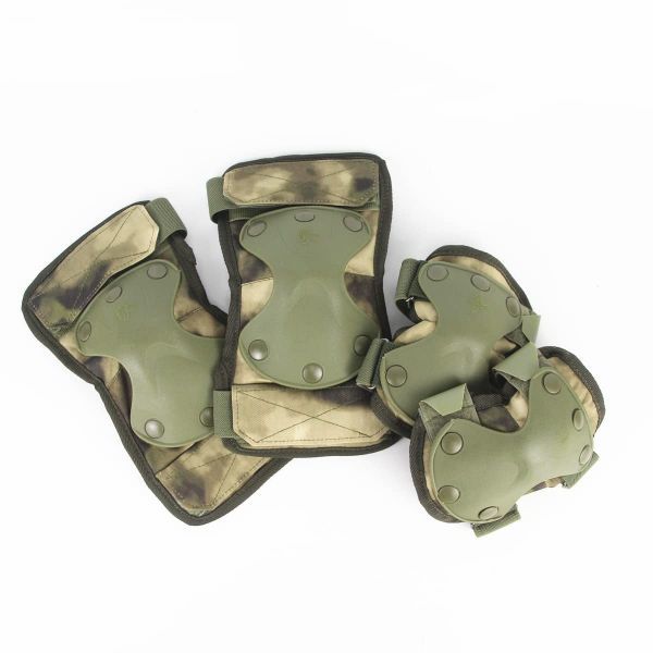 재현 러시아 육군 6B51 전술 야외 무릎 패드 팔꿈치 세트 CAMO-SSO