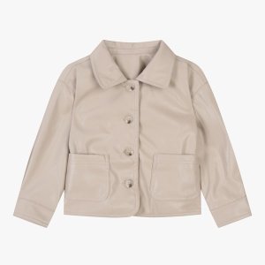 밀리밤 밀리 시크 레더 크롭 자켓 MLJL2492G