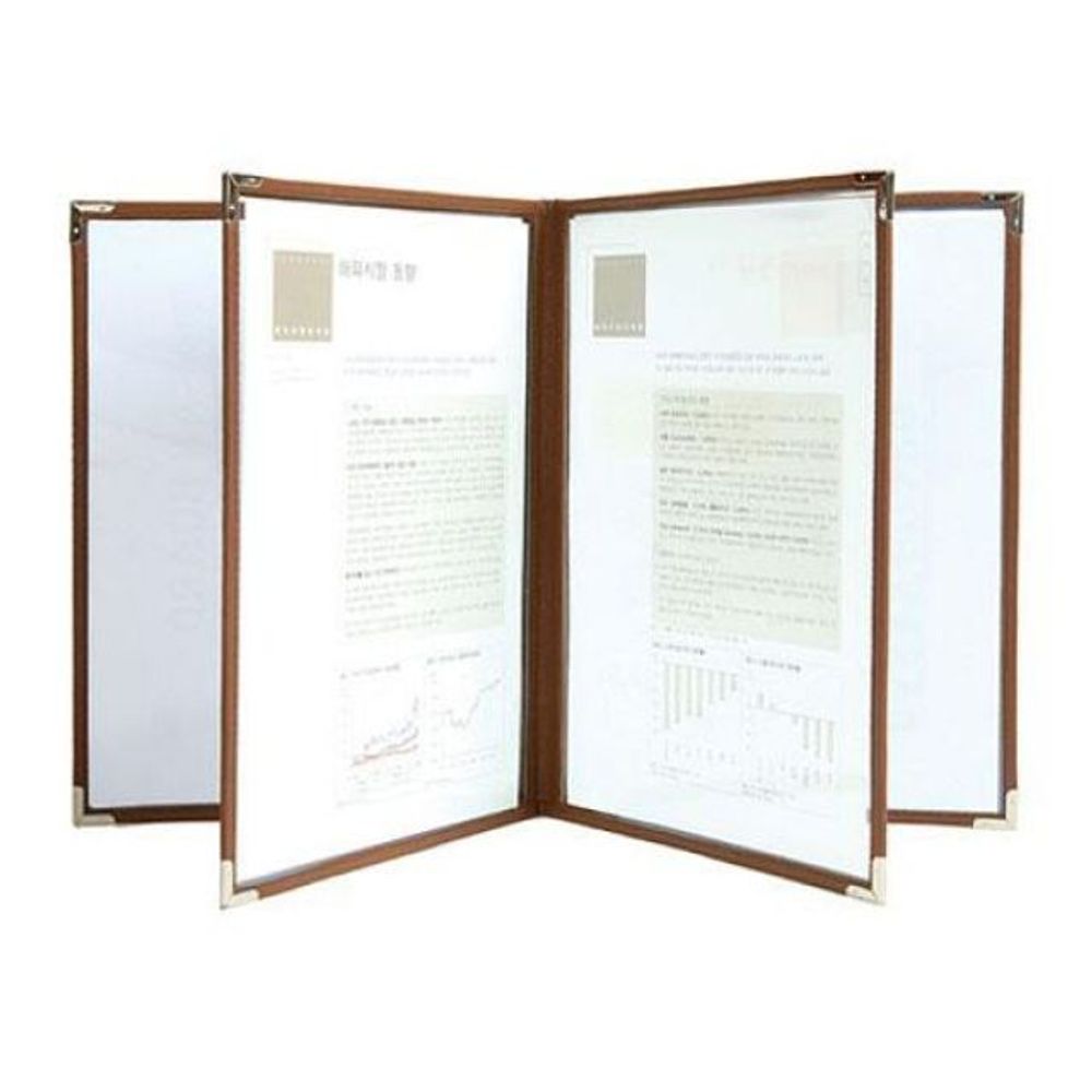 다산 다산사무기 업소용 메뉴 북 A3 메뉴판 4P 보드판 게시판 상황판