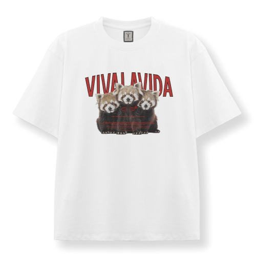비바라비다 Redpanda 반팔 티셔츠 VIVALAVIDA