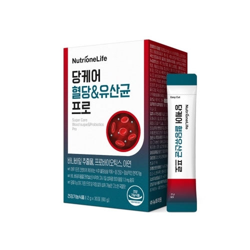 뉴트리원 당케어 혈당 & 유산균 프로 2g x 30포