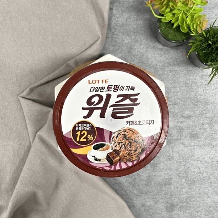 위즐 콘 얼려먹는 얼음 소프트 업소용 막대 무인 아이스크림 바 커피앤초코퍼지 6개