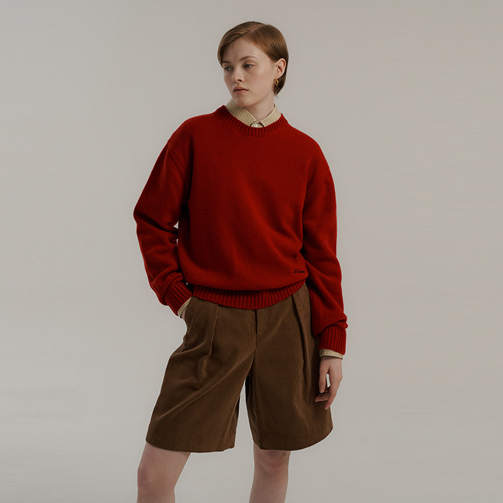 르베이스먼트 Corduroy Bermuda Pants -