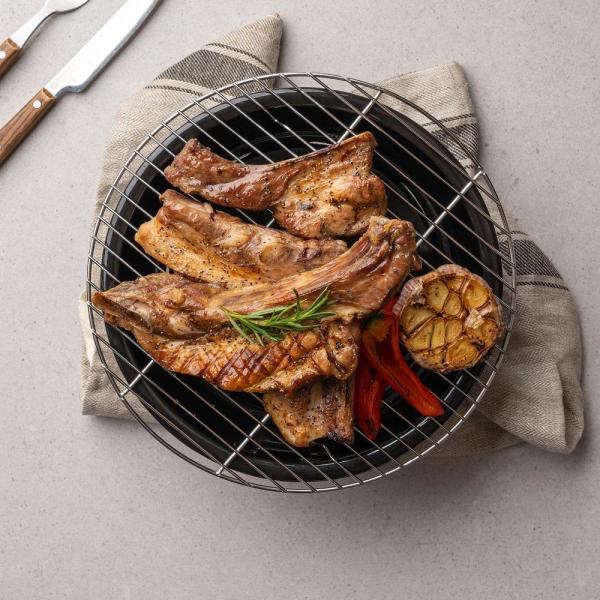 지리산 흑돼지 국내산 돼지고기 한돈 캠핑 바베큐 냉동 시즈닝 우대갈비 300g