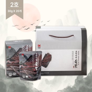 케이미트 프리미엄 육포세트 2호 30g 20팩