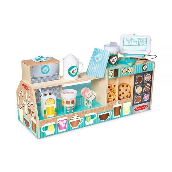 멜리사앤더그 멜리사앤더그 Melissa Doug Wooden Caf 바리스타 커피숍 35피스 - FSC