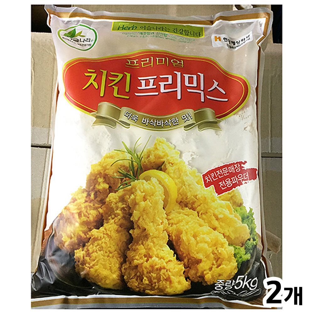 이슬나라 이슬나라 이슬나라 치킨파우더 이슬 5k X2