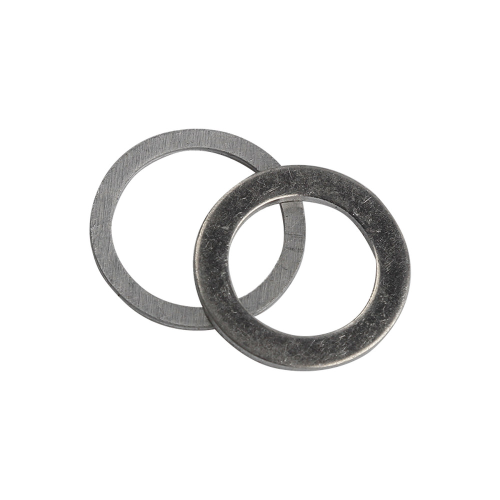 200PCS M5 M6 M8 M10 M12 M14 믹스 알루미늄 가스켓 와셔 플랫 금속 씰링 링 모듬 세트