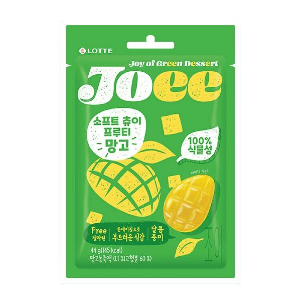 롯데웰푸드 조이 JOEE 소프트 츄이 프루티 망고 44g 8개입 1개