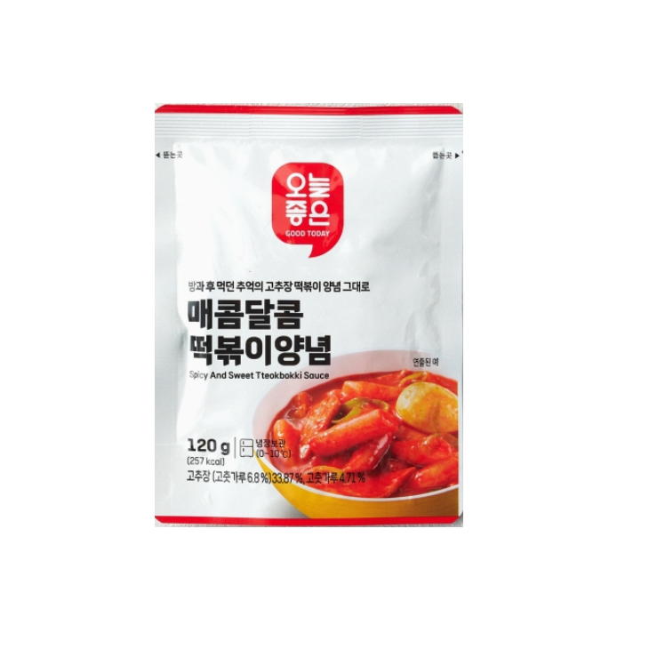 오늘좋은 오늘좋은 매콤달콤 떡볶이양념 1개 120g