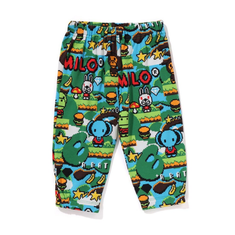 베이프 베이비 바지 BABY MILO GAME PATTERN BABY 2K80-564-002