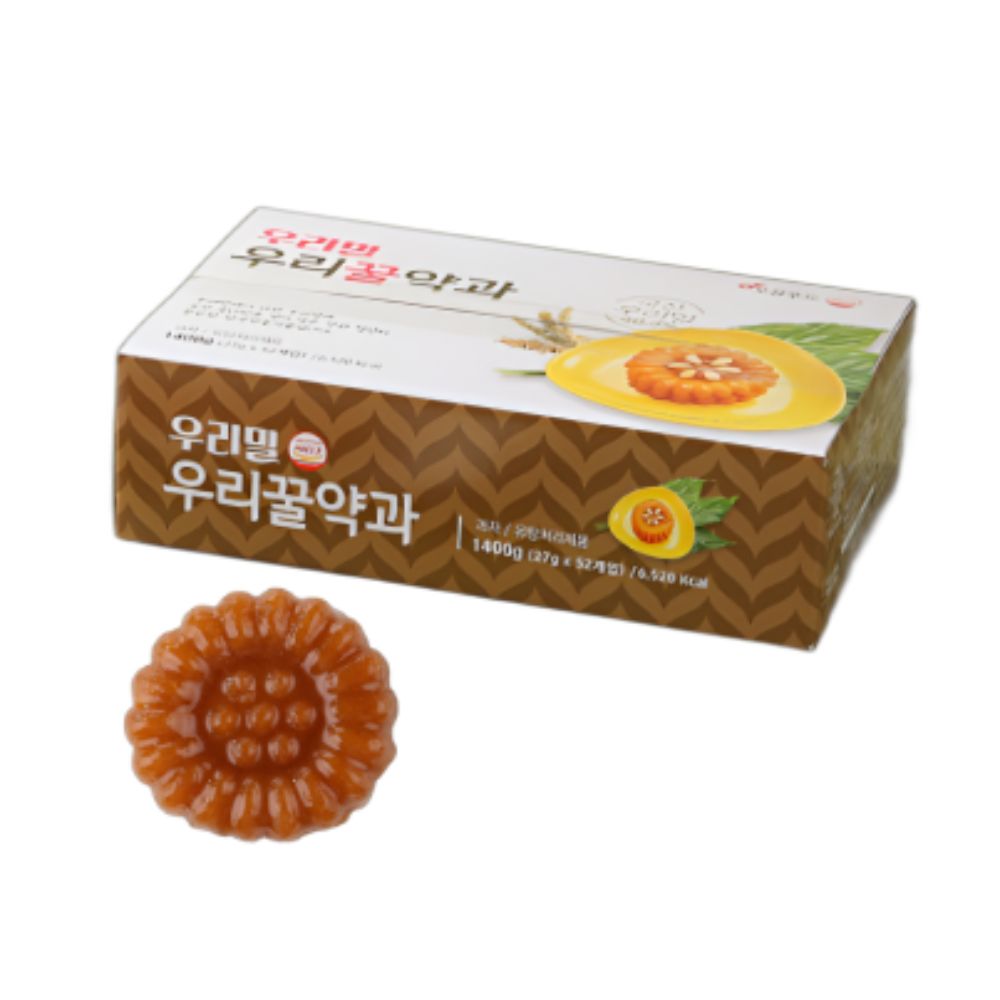 오성푸드 오성푸드 우리밀 우리꿀약과 약과 52개입 1박스
