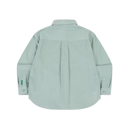 캉골키즈 캉골키즈 코듀로이 베이직 셔츠 QD 0002 민트 AQDCSH00020MI
