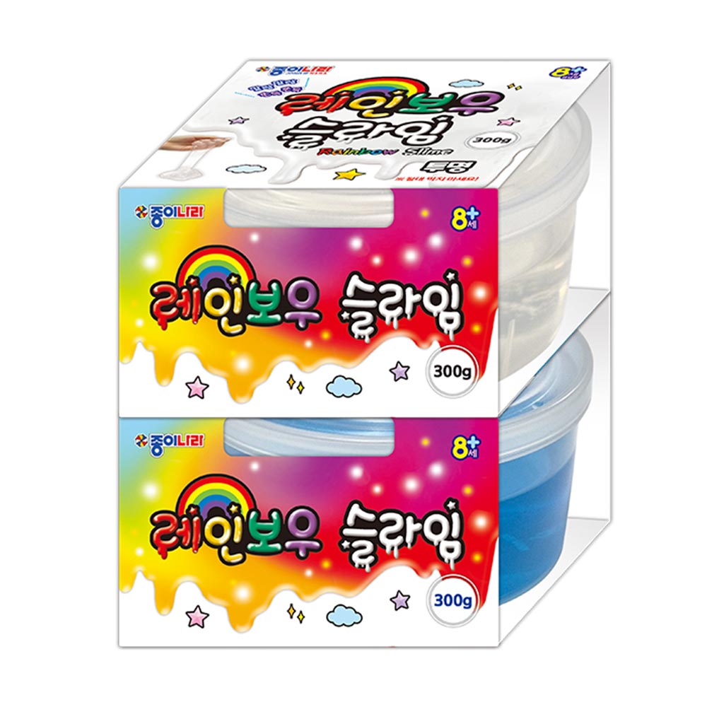 종이나라 종이나라 바풍 슬라임 300g 액괴 촉감 점토 클레이 액체괴물 촉감놀이 1개