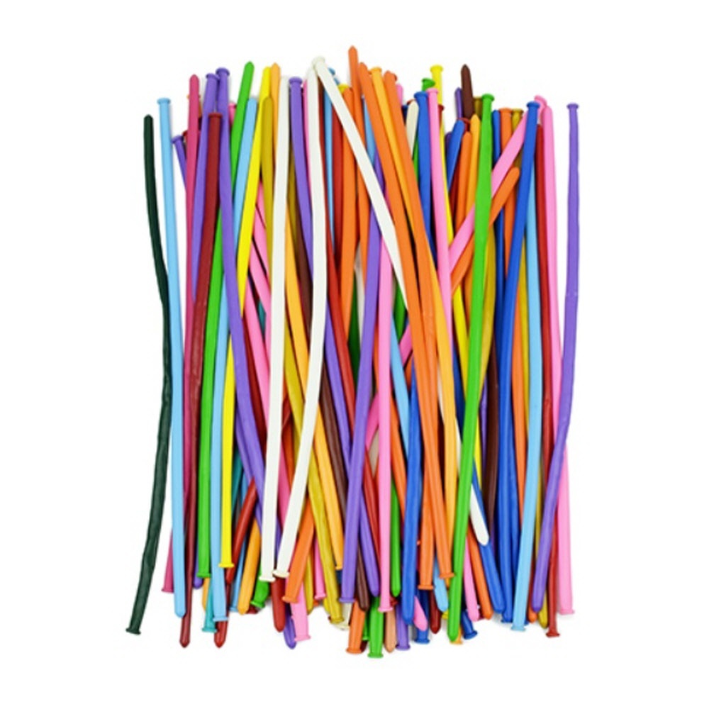 생필품반점 막대요술풍선 100pcs 긴 풍선 웨딩 스틱 생일