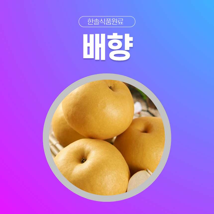한솔식품원료 합성향료 배향 5kg 패션후르츠향 5kg 1개