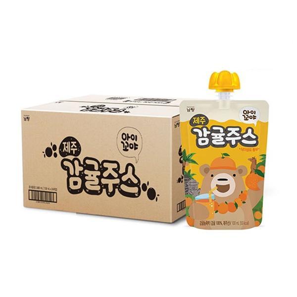 남양유업 아이꼬야 제주 감귤주스 100ml