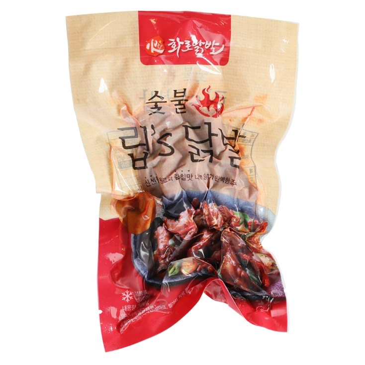 화로닭발 숯불립 s닭발 15개 300g