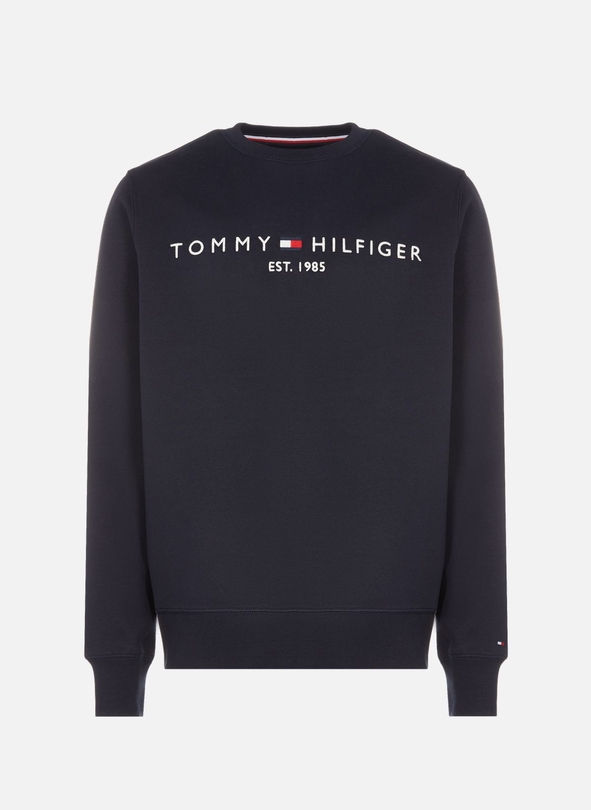 타미힐피거 TOMMY HILFIGER 면 혼합 스웨트셔츠 BLEU MW0MW11596 1