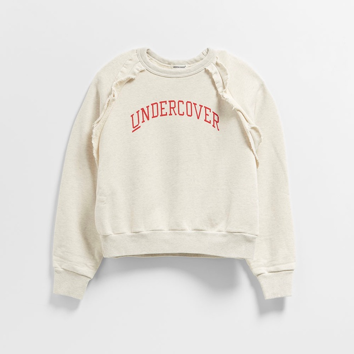 언더커버 언더커버 W Cotton sweat ruffle pullover