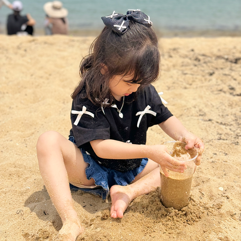 리본 가득 발레코어 머리핀 포니테일 빅리본 헤어 집게핀