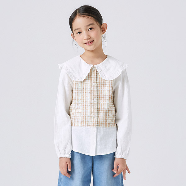 일로딜로 일로딜로 트위드 블라우스 IDYC2286Z