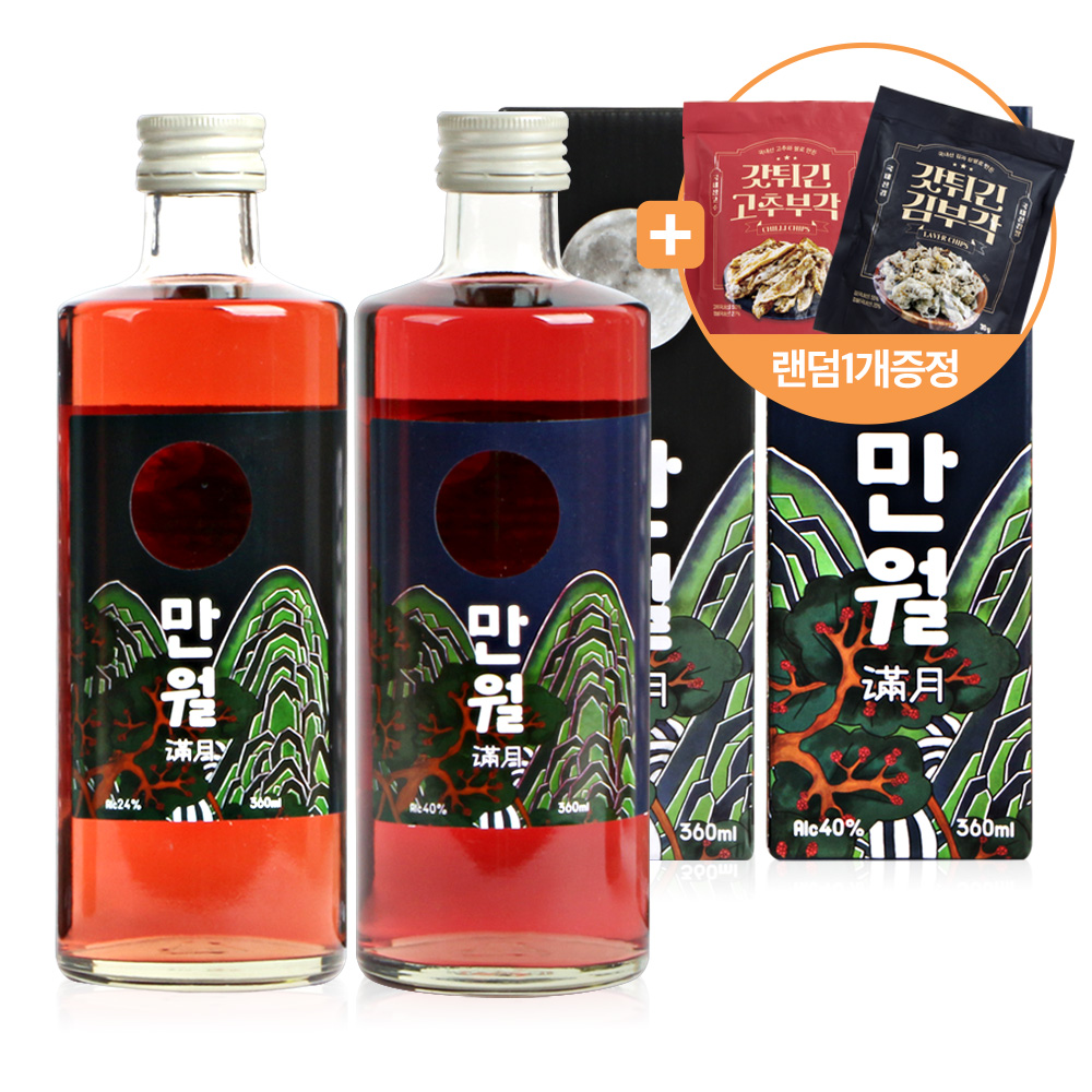 착한농부 만월세트 360ml x 2병