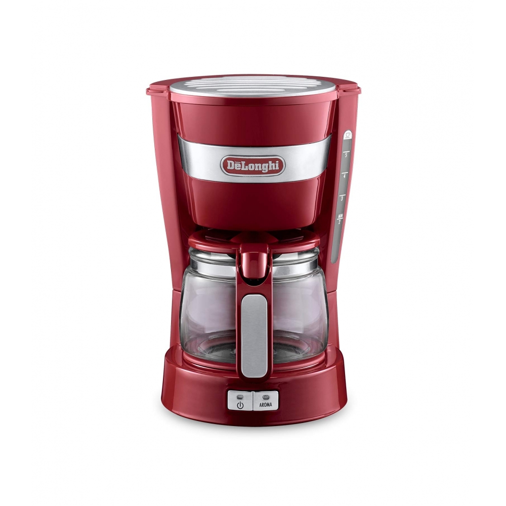 드롱기 드롱기 델롱기 DeLonghi 드립 커피 메이커 열정 액티브 시리즈 5 컵 ICM14011J-R