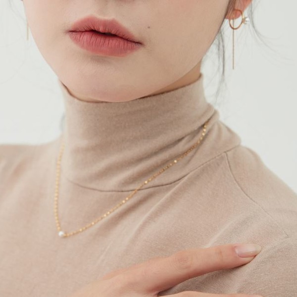 Classic Only 1 pearl necklace 단품