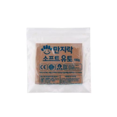 만지락 소프트유토 100g 유아 초등 저학년용 5EA WFE60D8