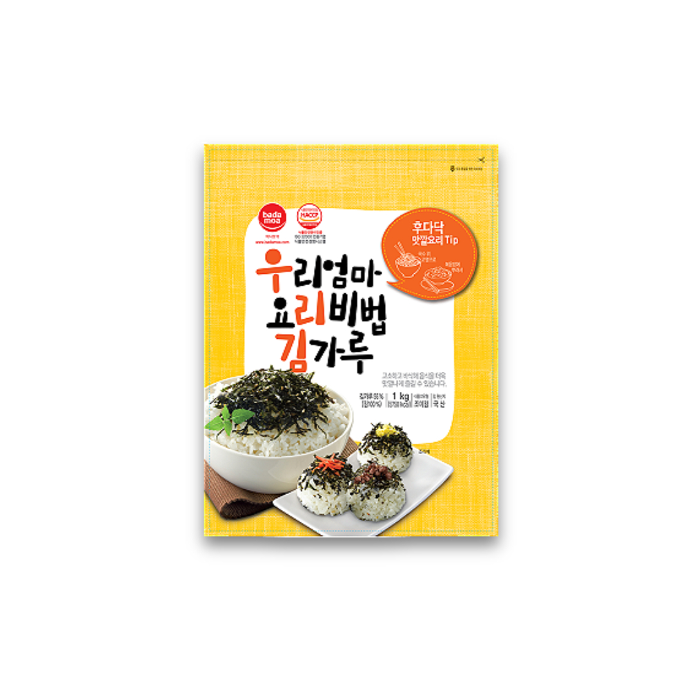 대양식품 바다모아 우리엄마 요리비법 김가루 1kg