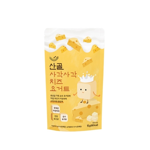 보석푸드 산골이유식 산골 사각사각 치즈 요거트