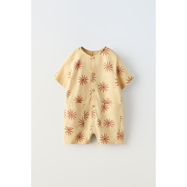 자라 키즈 ZARA KIDS 썬 프린트 오버롤297311