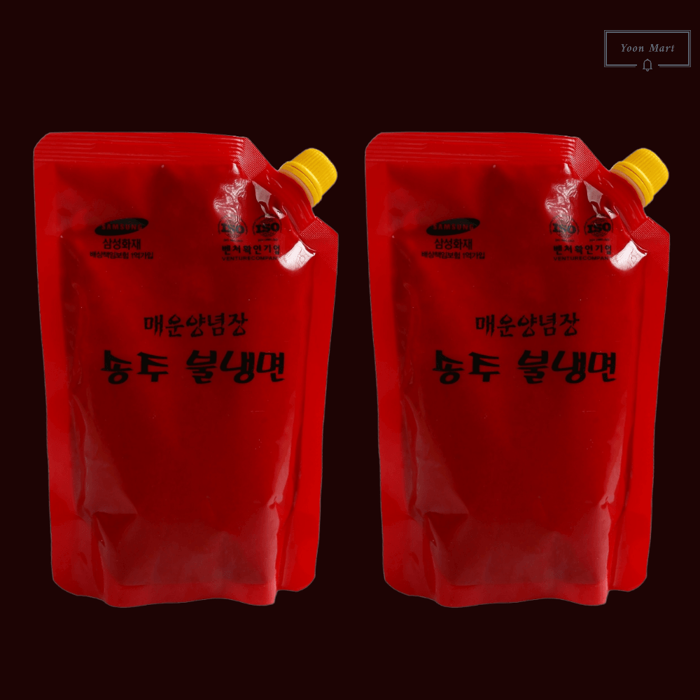 진짜 매운양념 송주불냉면 양념장500g 500g