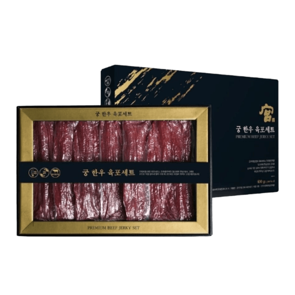궁 한우 육포 세트 옵션 1개 400g