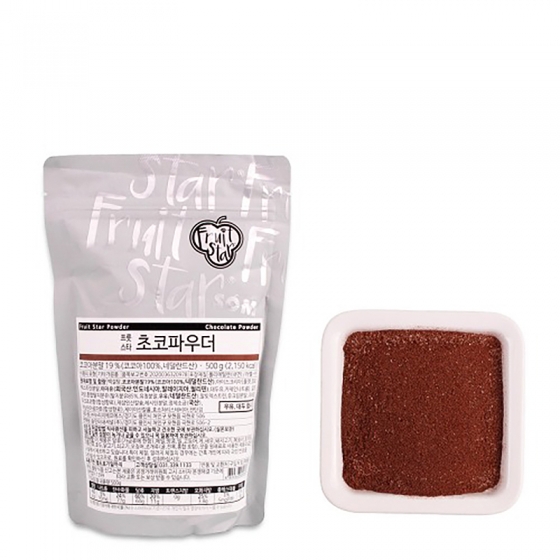 프룻스타 초코파우더 500g 카페재료 음료재료