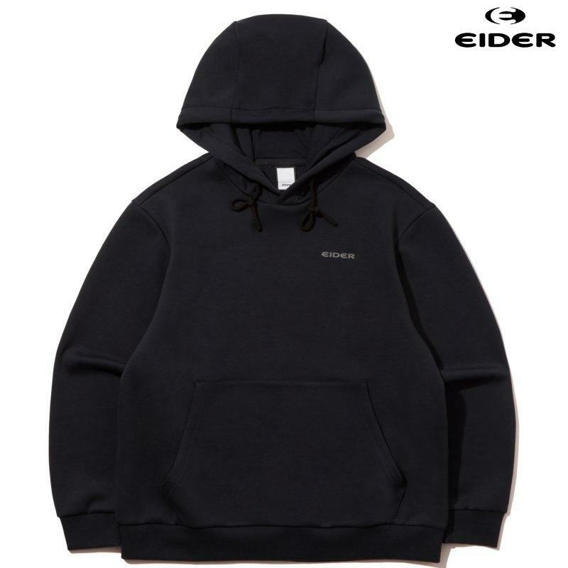 아이더 아이더 남성 THE SWEAT 더 스웻 긴팔 후드 티셔츠 Carbon Z6 95 DMU24256