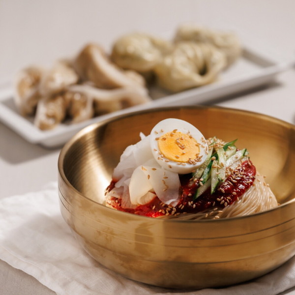 대한우리 사과 품은 비빔냉면 2-3인분 950g X 3팩 대용량