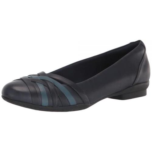 Clarks 클락스 여성용 사라 클로버 콤비 가죽