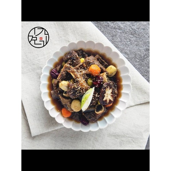 김가네 식탁 김가네 식탁 해썹인증 한우 갈비찜1kg 국내산 소갈비