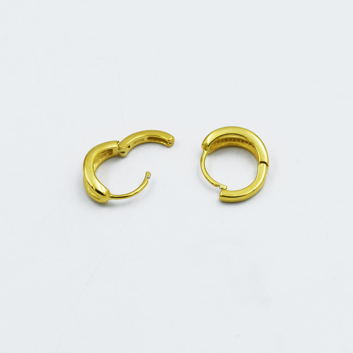케이트앤켈리 KATENKELLY Double Row Hoops Earrings