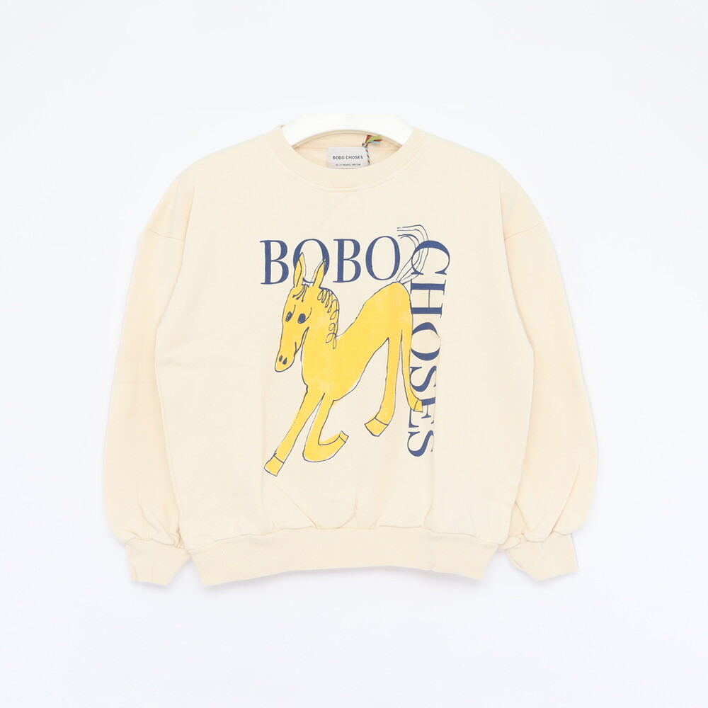 보보쇼즈 보보쇼즈 24FW 원더 호스 스웨트 여아 맨투맨 B224AC038 101